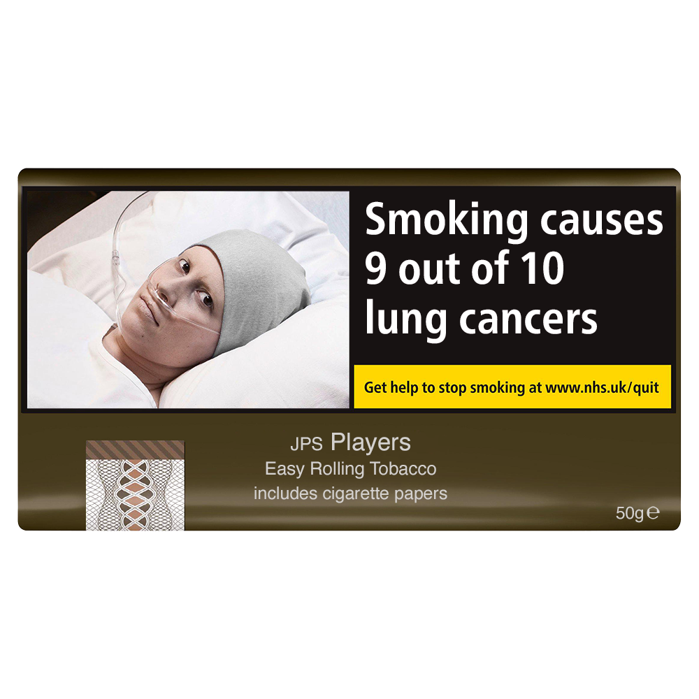 JPS Players Easy Rolling Hand Rolling Tobacco 50g Pouch