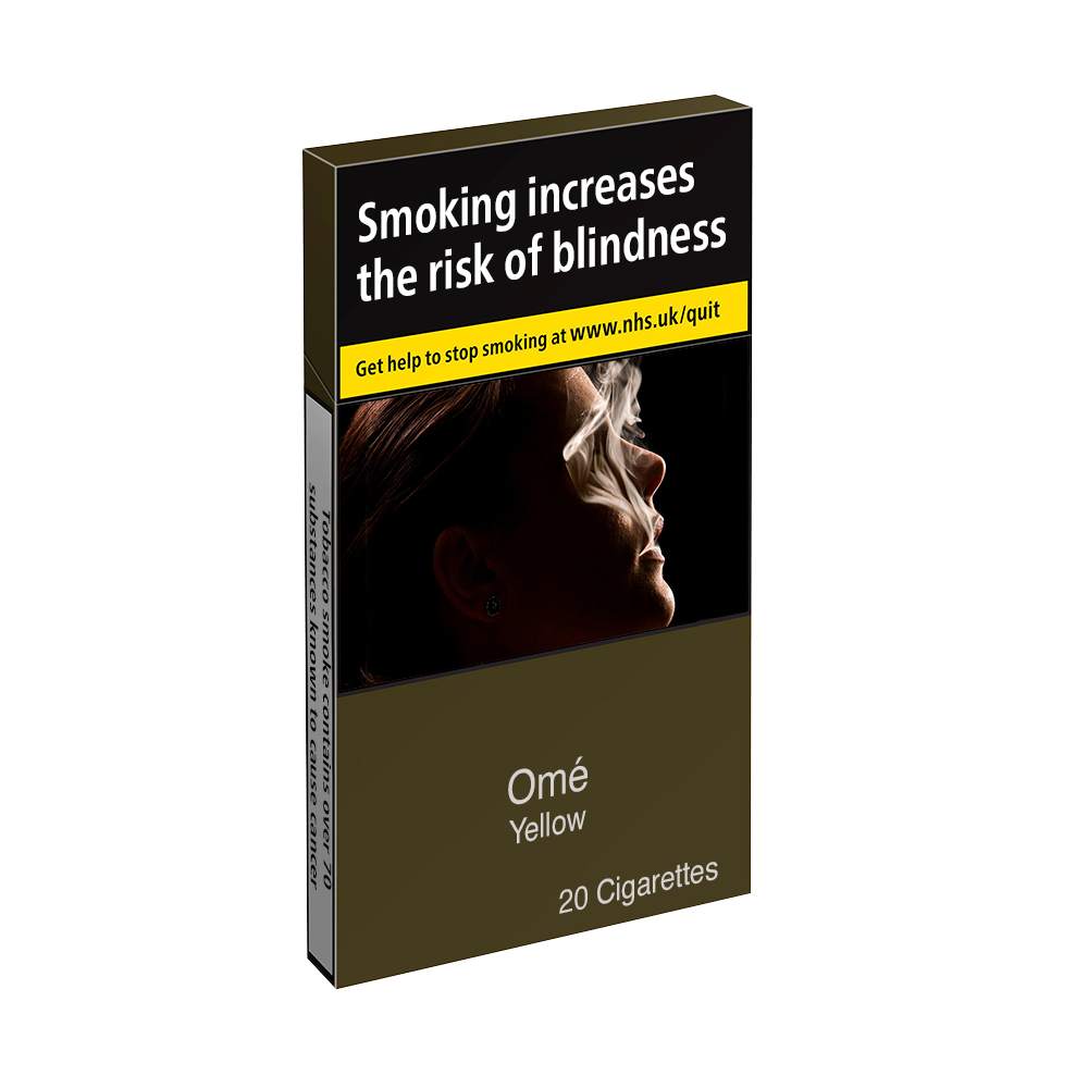 Buy Omé Yellow Superslims Premium Cigarettes 20 Pack at SmokeKingz.co.uk. Elegant slim format with smooth flavour. Genuine UK duty paid stock. Fast discreet delivery. 18+ only.