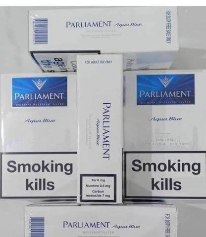 Buy Parliament Silver Blue Cigarettes UK online. Ultra light super lights with recessed filter for smooth mild flavour. King size packs, fast discreet UK delivery. Order Parliament Silver Blue today – 18+ only.